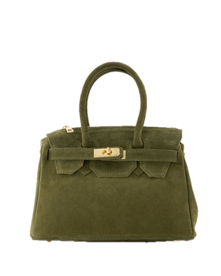 Birdie small suede - green