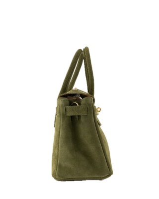 Birdie small suede - green