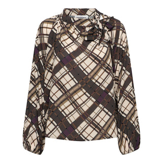 &Co Woman - Annette check blouse