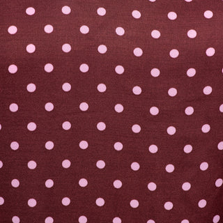 &Co Woman - Aster polka blouse - burgundy