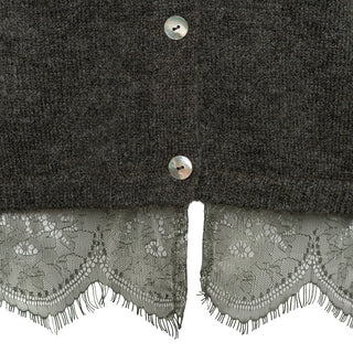 &Co Woman - Boukje lace - dark khaki