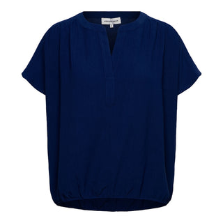 &Co Woman - Nola blouse Ink blue
