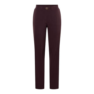 &Co Woman - Pola pants - wine red