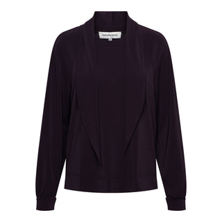 &Co Woman - Rianne longsleeve - deep plum