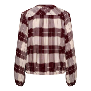 &Co Woman - Adelle blouse - burgundy