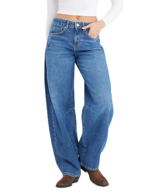 Cup of Joe - Clara balloon jeans - medium blue