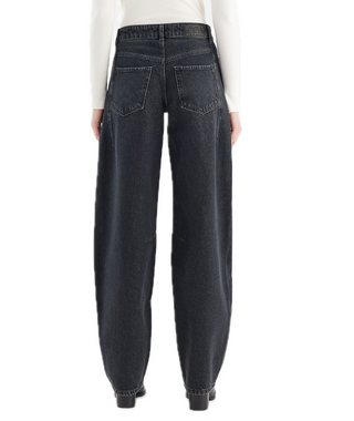 Cup of Joe - Clara balloon jeans - black vintage