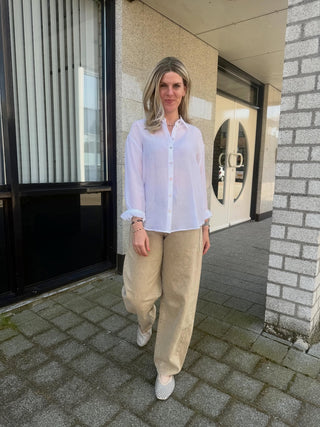 Cup of Joe - Clara balloon jeans - latte