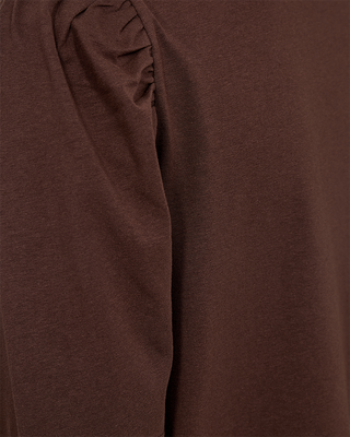 Freequent - Fenja shirt puff - coffee bean