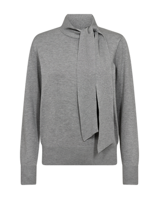 Freequent - Katie pullover scarf - grey melange