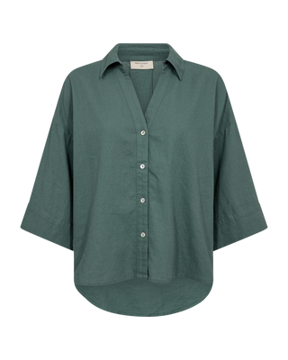 Freequent - Lava blouse - dark forest