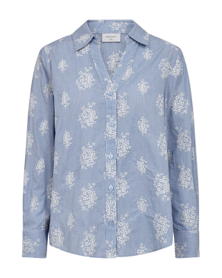 Freequent - Lela blouse - chambray