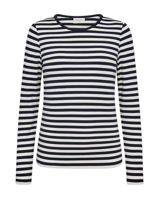 Freequent - Liana tee - navy blazer