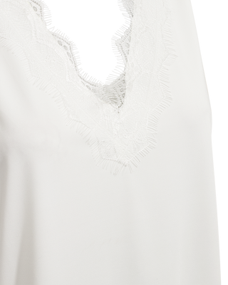 Freequent - Bicco top - brilliant white