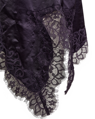 Freequent - Dove top lace - nightshade