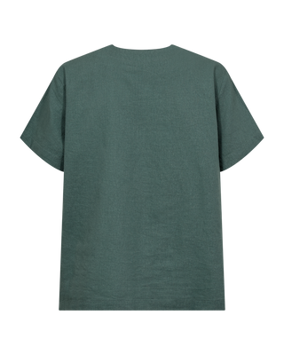 Freequent - Lava blouse shirt - dark forest