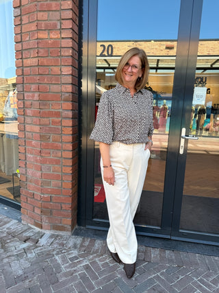 Freequent - Adney blouse - moonbeam mole