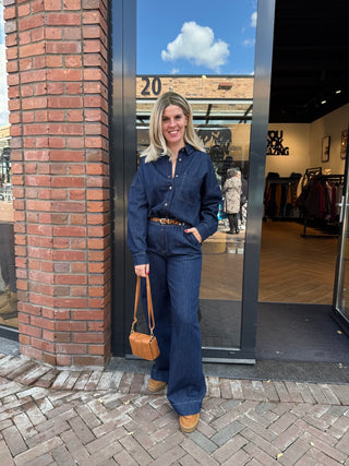 Cup of Joe - Robin blouse - dark blue
