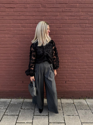 YAS - Karly blouse - black