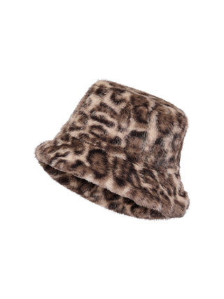 JDY - Baku faux fur head - walnut