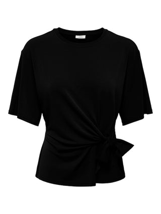 JDY - Dea knot top - black