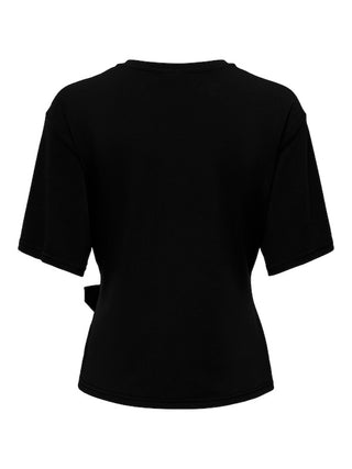 JDY - Dea knot top - black