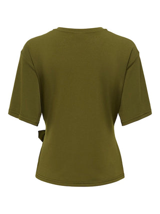 JDY - Dea knot top - dark olive