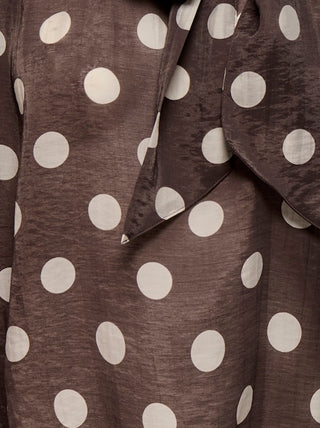 JDY - Fay blouse - coffee bean dot