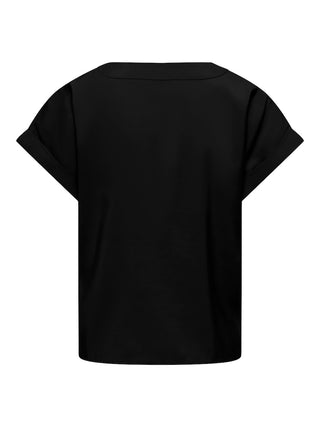 JDY - Molly shirt - black