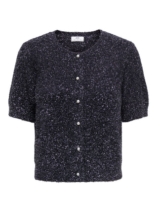 JDY - Nadine glitter cardigan - black