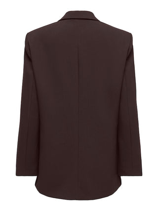 JDY - Viv blazer - chocolate torte