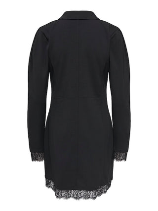 JDY - Catia lace blazer dress - black