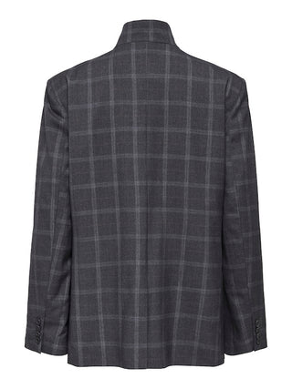 JDY - Valerie high neck blazer check