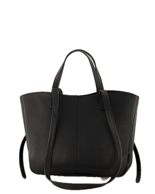 Martha bag leather - zwart