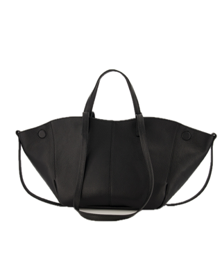 Martha bag leather - zwart