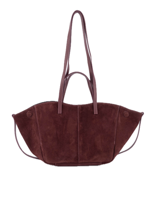 Martha bag suede - burgundy