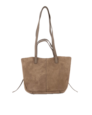 Martha bag suede - taupe