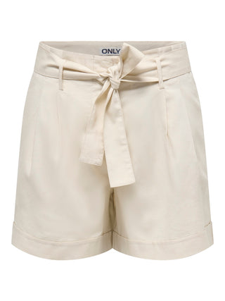 Only - Isola short - oatmeal