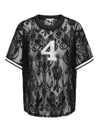 Only - Jules lace top - black