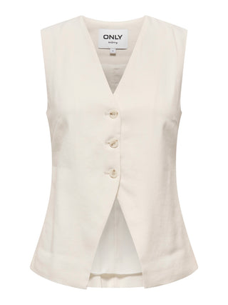 Only - Tila waistcoat - cloud dancer