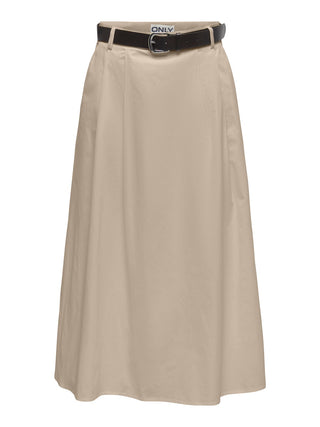 Only - Zora skirt - oxford tan