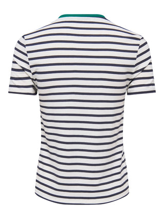 Only - heart tee - aardbei