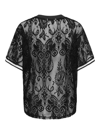 Only - Jules lace top - black