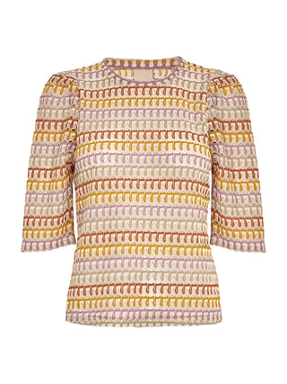 Peppercorn - Bika sleeve top - oil yellow