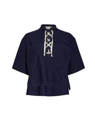 Peppercorn - Naddie blouse - dark denim
