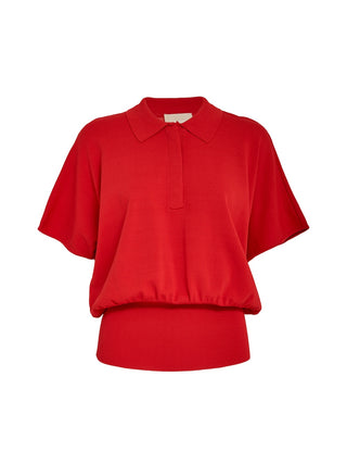Peppercorn - Naia polo - aura orange