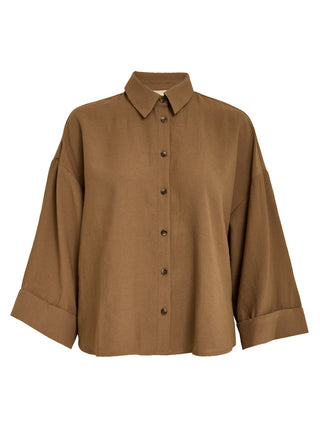 Peppercorn - Rosaya shirt - toffee