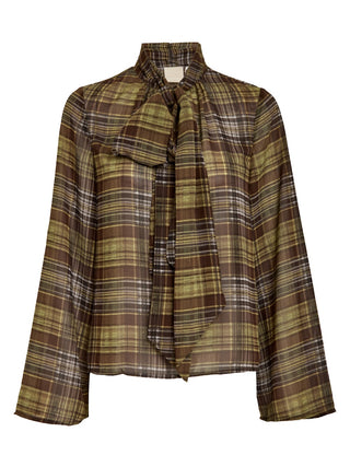 Peppercorn - Simone blouse - wild lime check