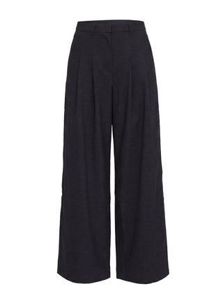 Peppercorn - Tosca pant - black melange