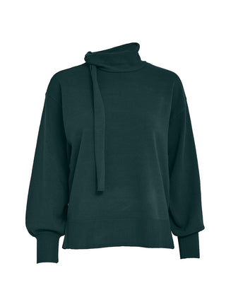 Peppercorn - Trinida scarf pullover - dark sea